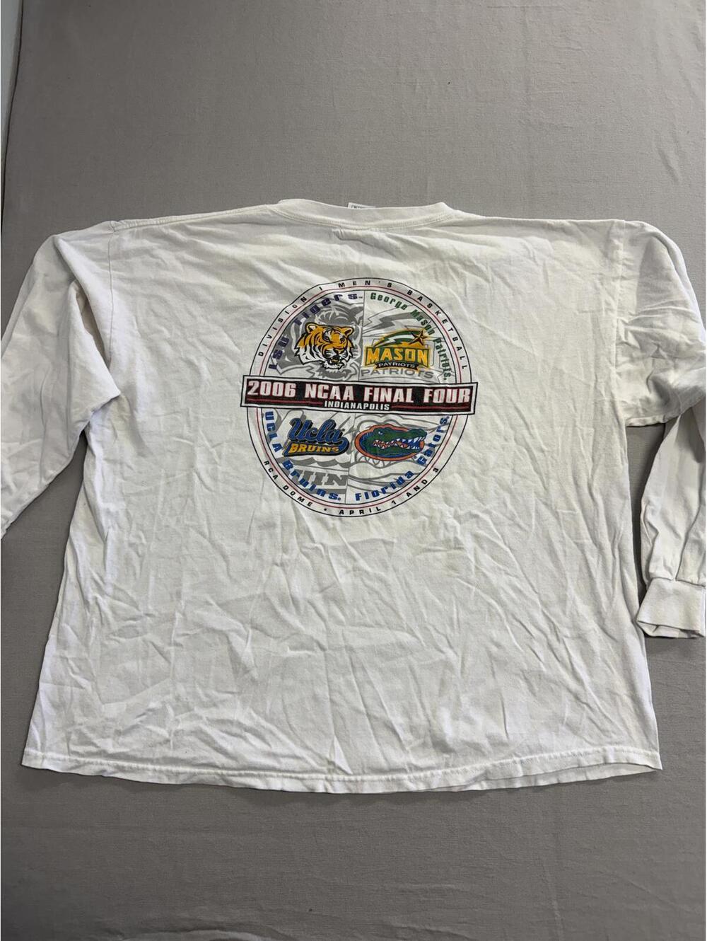 Vintage 2006 NCAA Final Four LS T-shirt Florida Gators XL